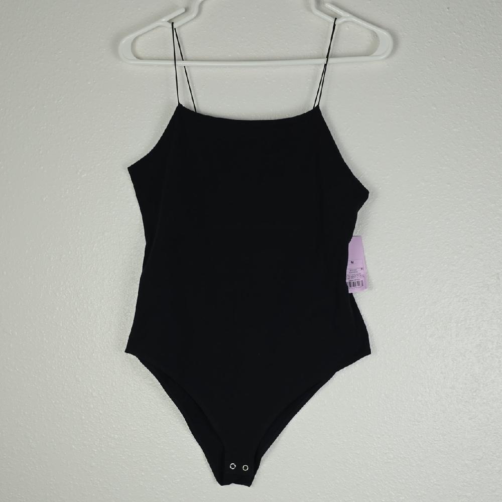 3/$15 Wild Fable - Black Spaghetti Strap Bodysuit Women's Size Medium